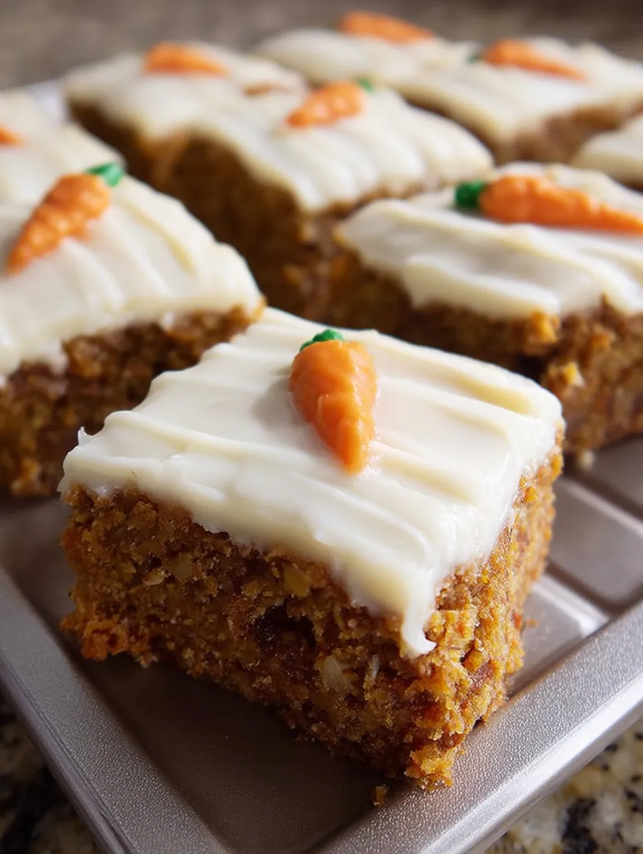 Carrot Cake Bars Recipe