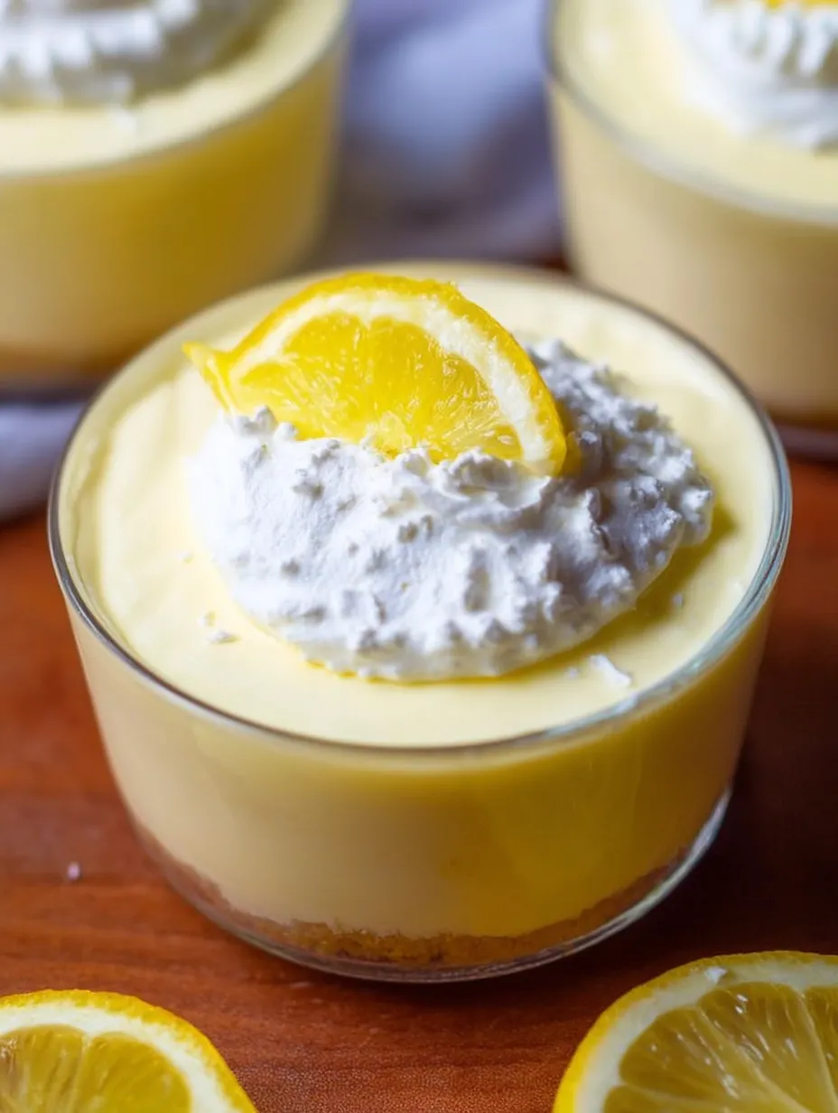 Easy Lemon Mousse
