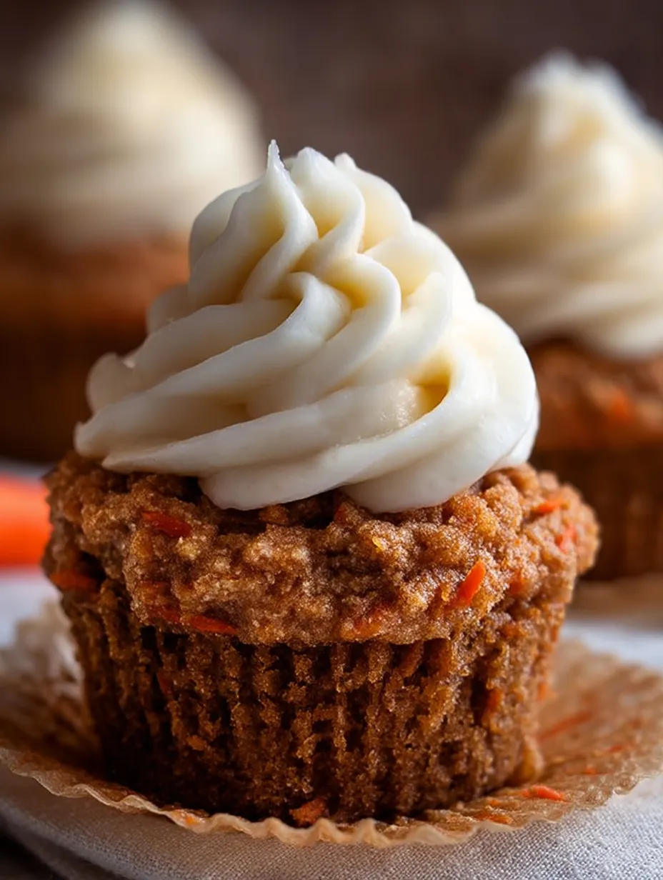 Gluten Free Carrot Cake Cupcakes Recipe