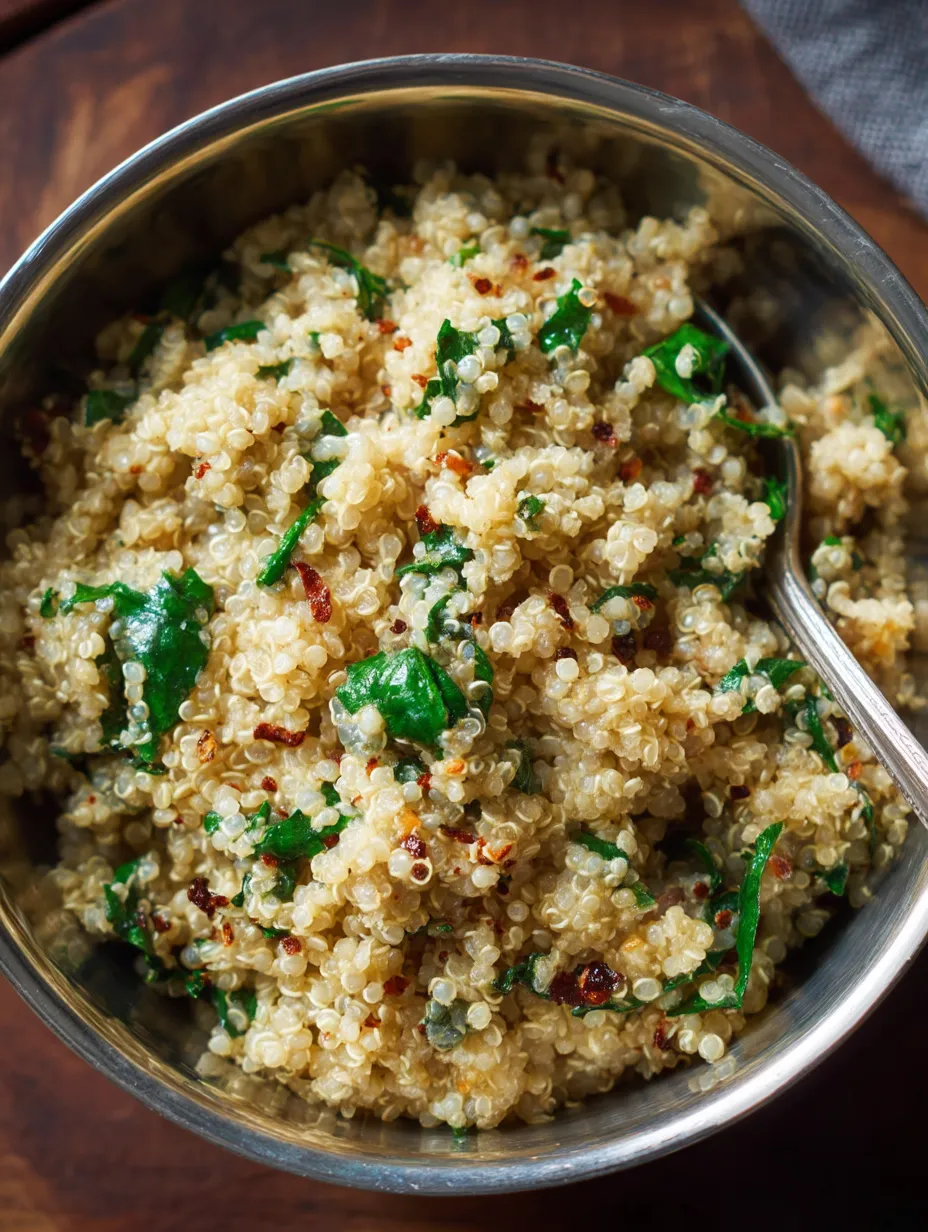 Creamy Cheesy Quinoa Bowls Recipe