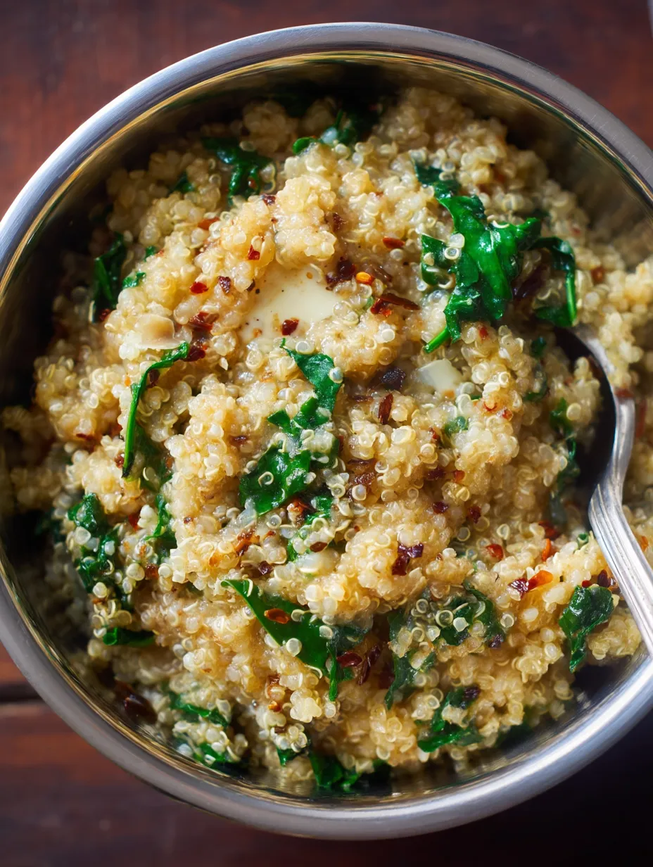 Creamy Cheesy Quinoa Bowls
