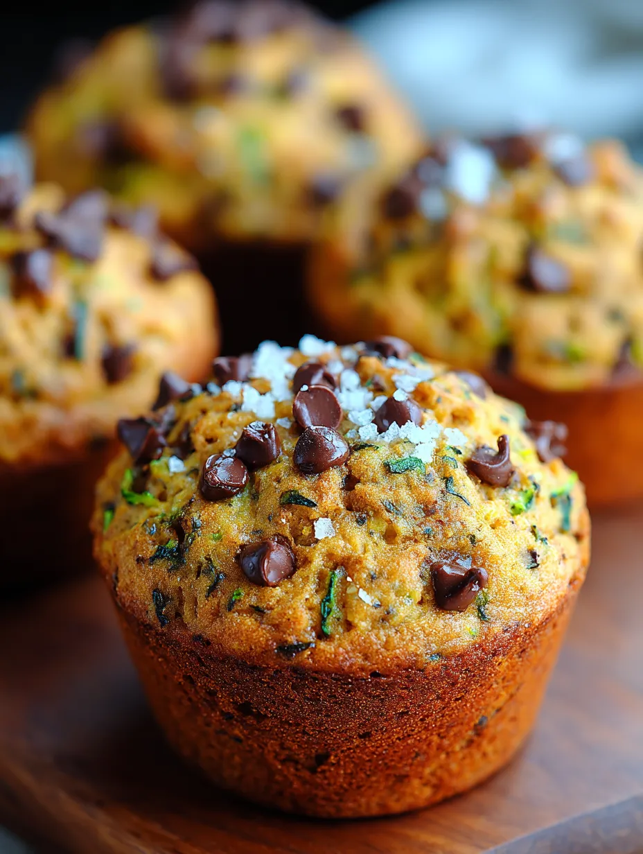Chocolate Chip Zucchini Muffins