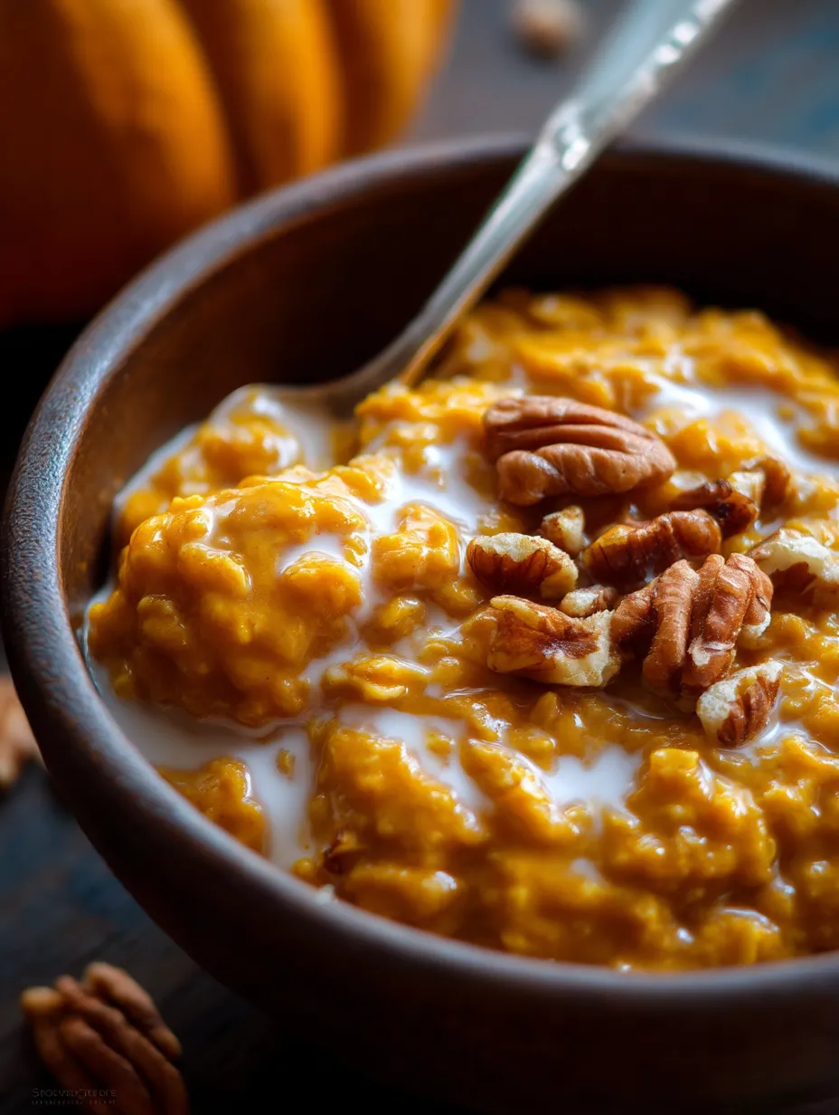 Healthy Pumpkin Oatmeal