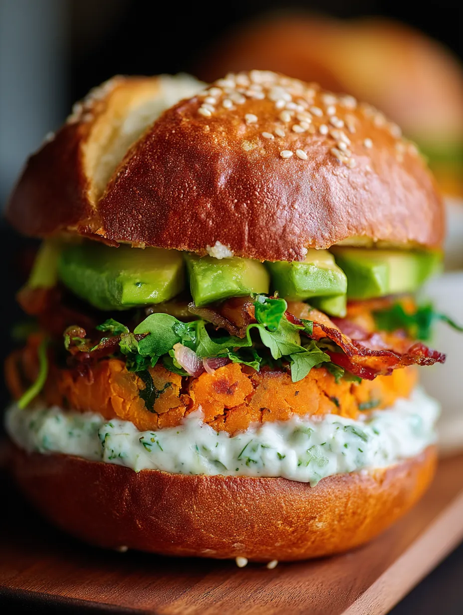 Easy Sweet Potato Burgers Recipe