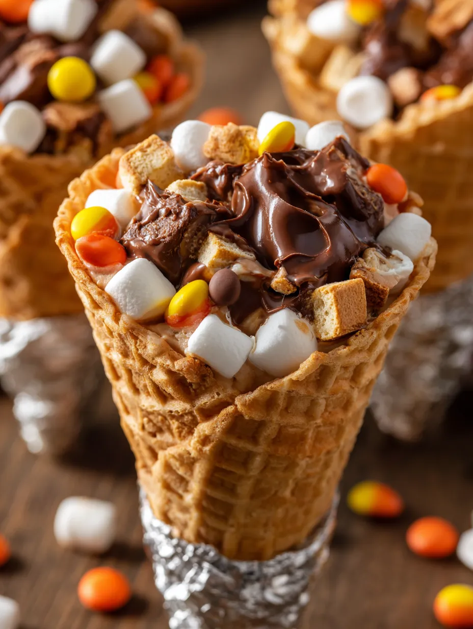 Reese's Campfire Cones