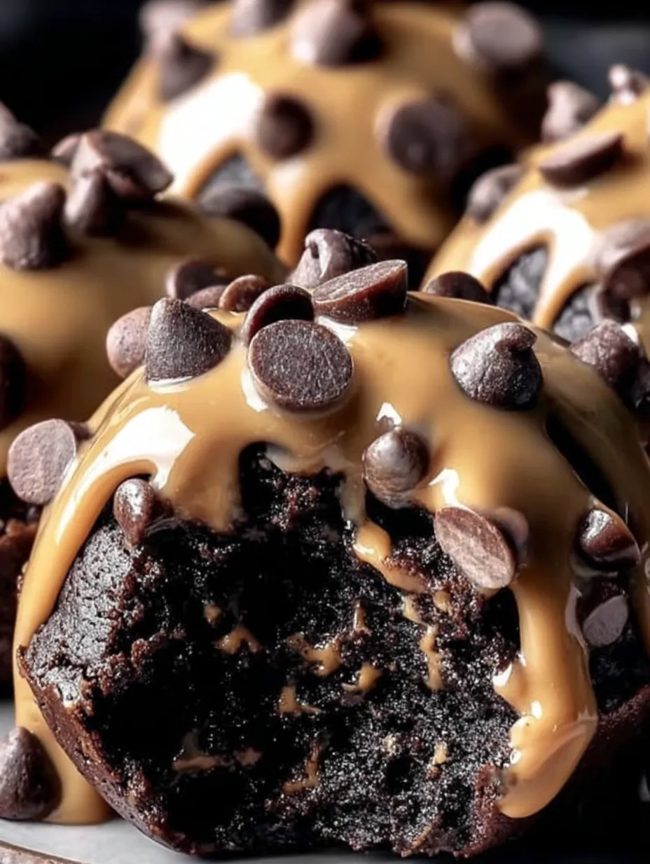 Ultimate Chocolate Chip Cookie Dough Brownie Bombs