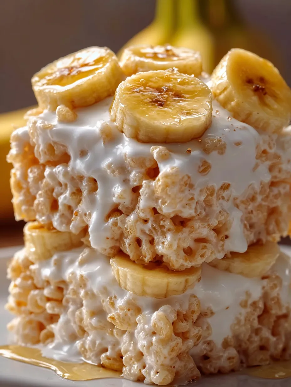 Banana Pudding Rice Krispies