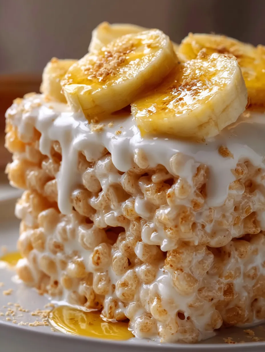Banana Pudding Rice Krispies