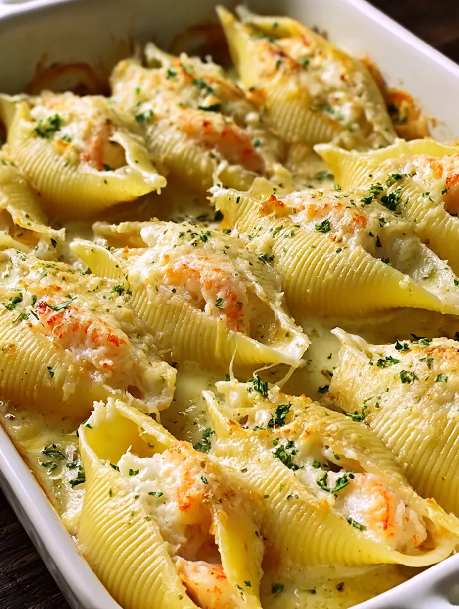 Seafood Stuffed Shells
