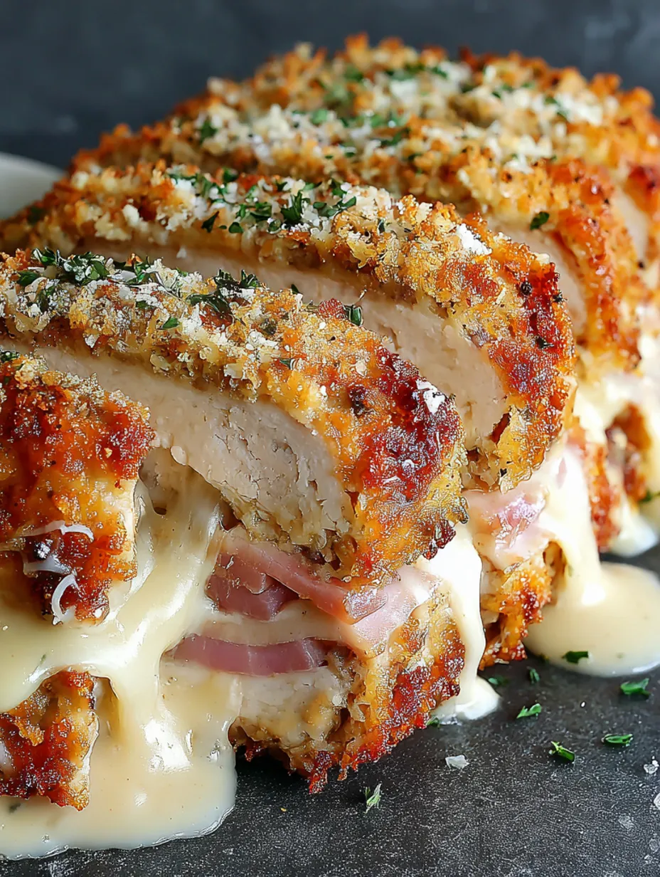 Chicken Cordon Bleu Meatloaf