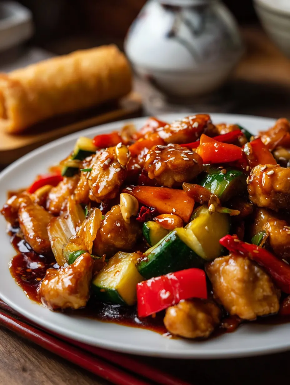 Copycat Kung Pao Chicken