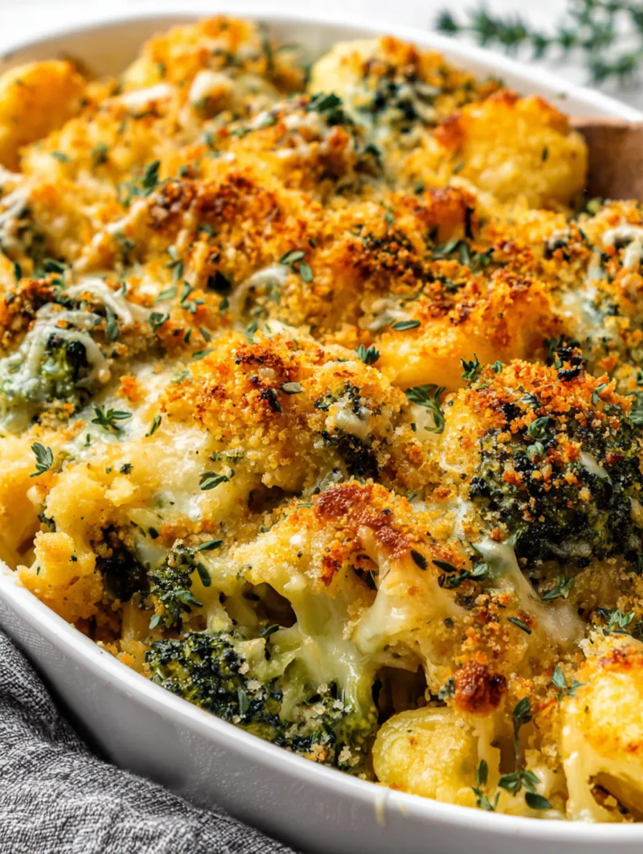 Broccoli Cauliflower Casserole