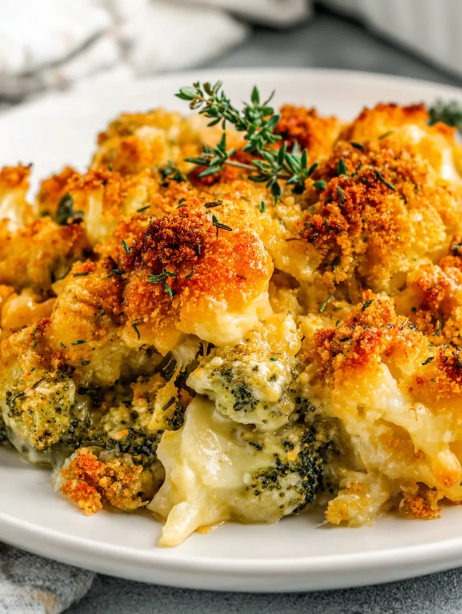 Broccoli Cauliflower Casserole