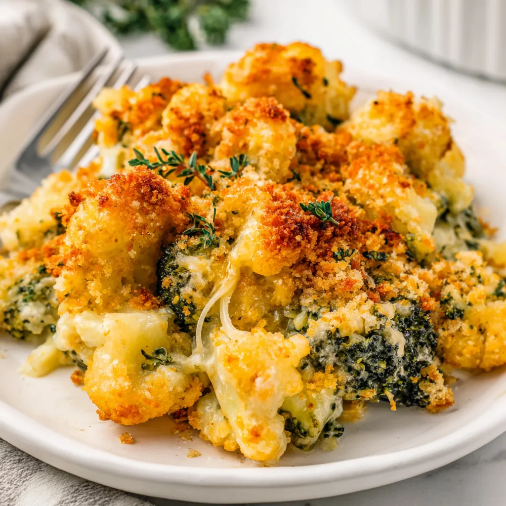 Broccoli Cauliflower Casserole