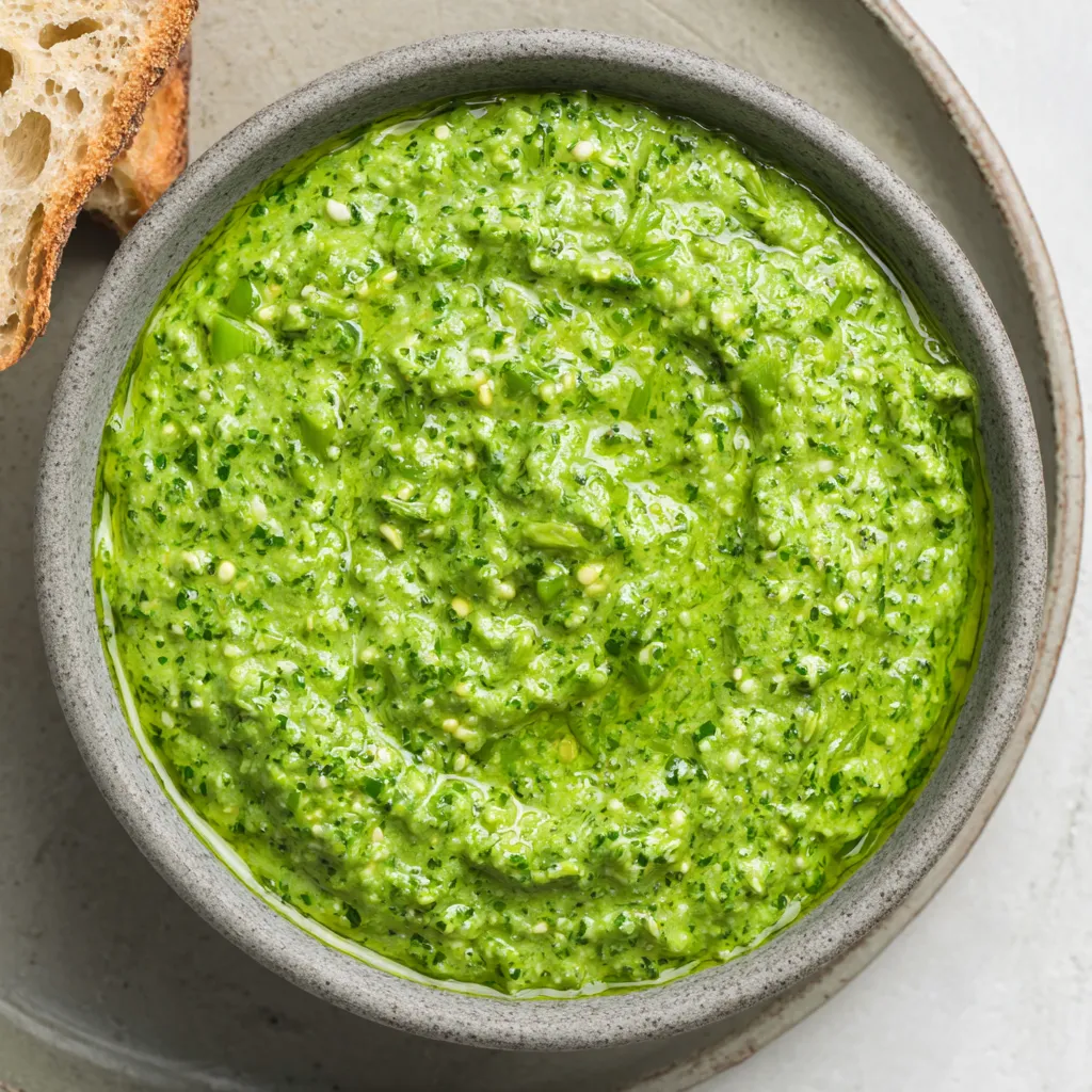 Garlic Scape Pesto (For Garlic Lovers!)
