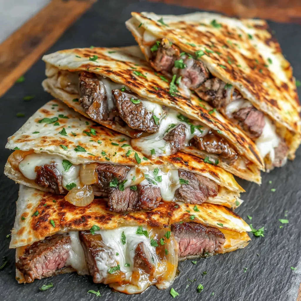 Steak Cheese Quesadillas Blackstone