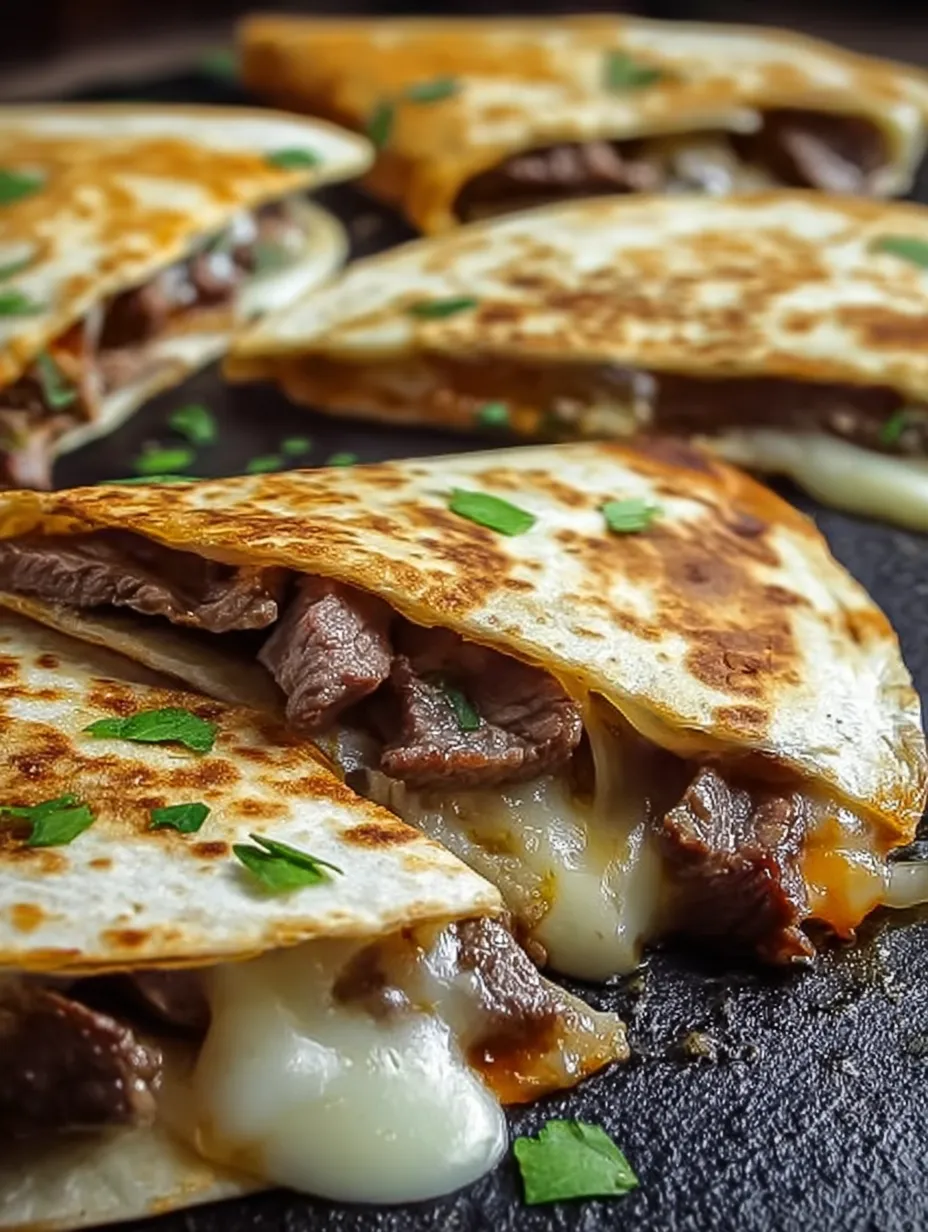 Steak Cheese Quesadillas Blackstone