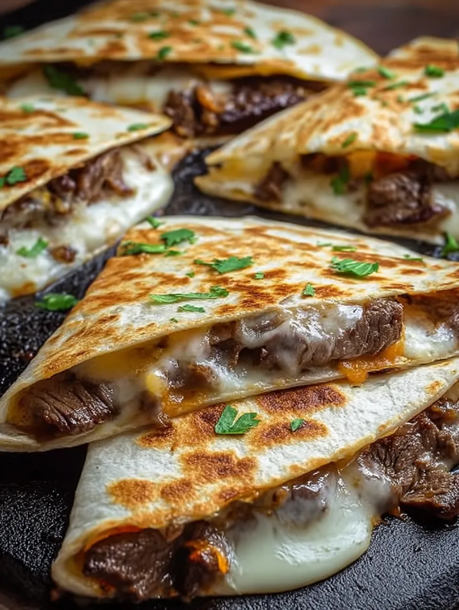 Steak Cheese Quesadillas Blackstone