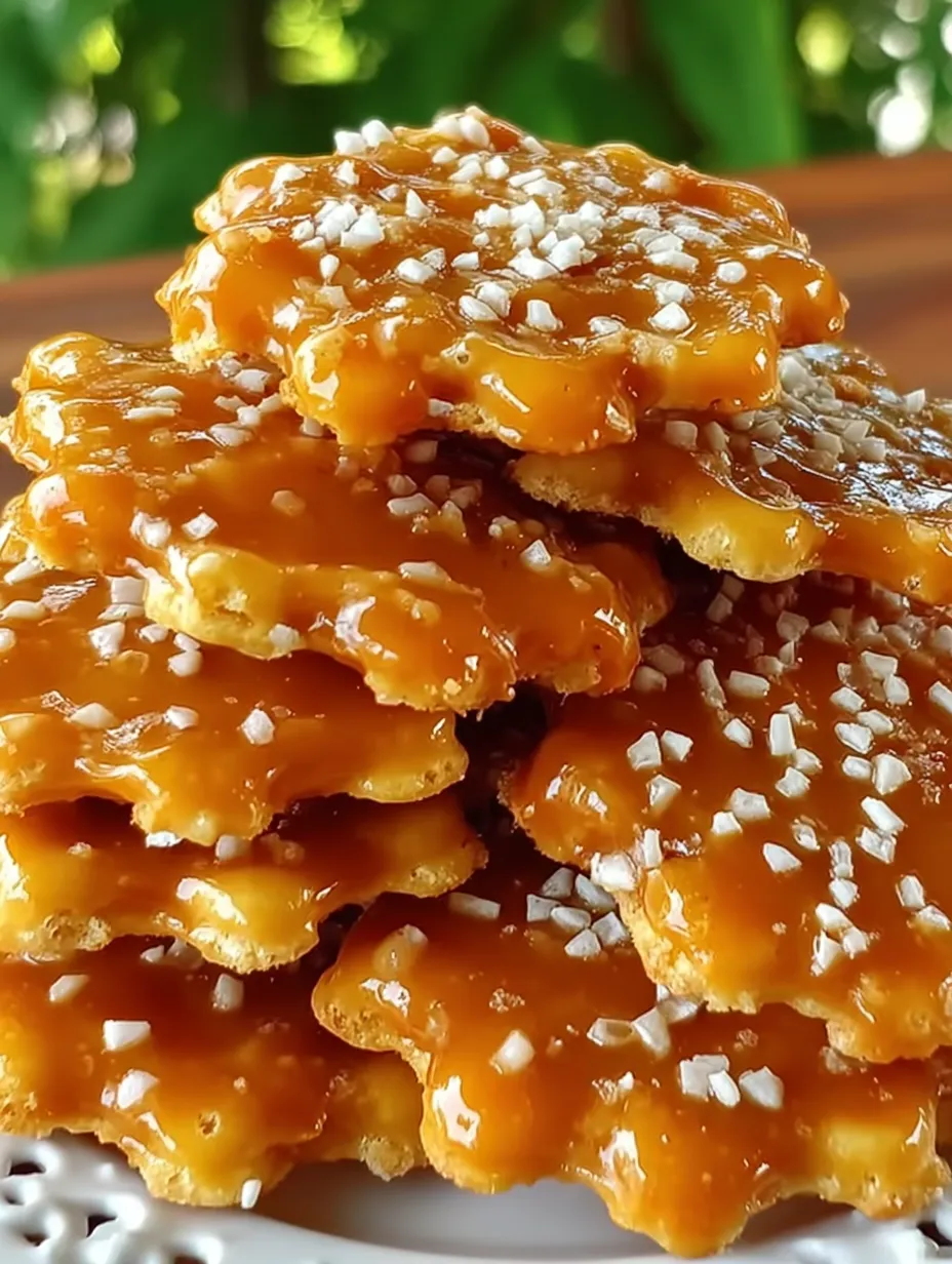 Salted Caramel Cracker Bites