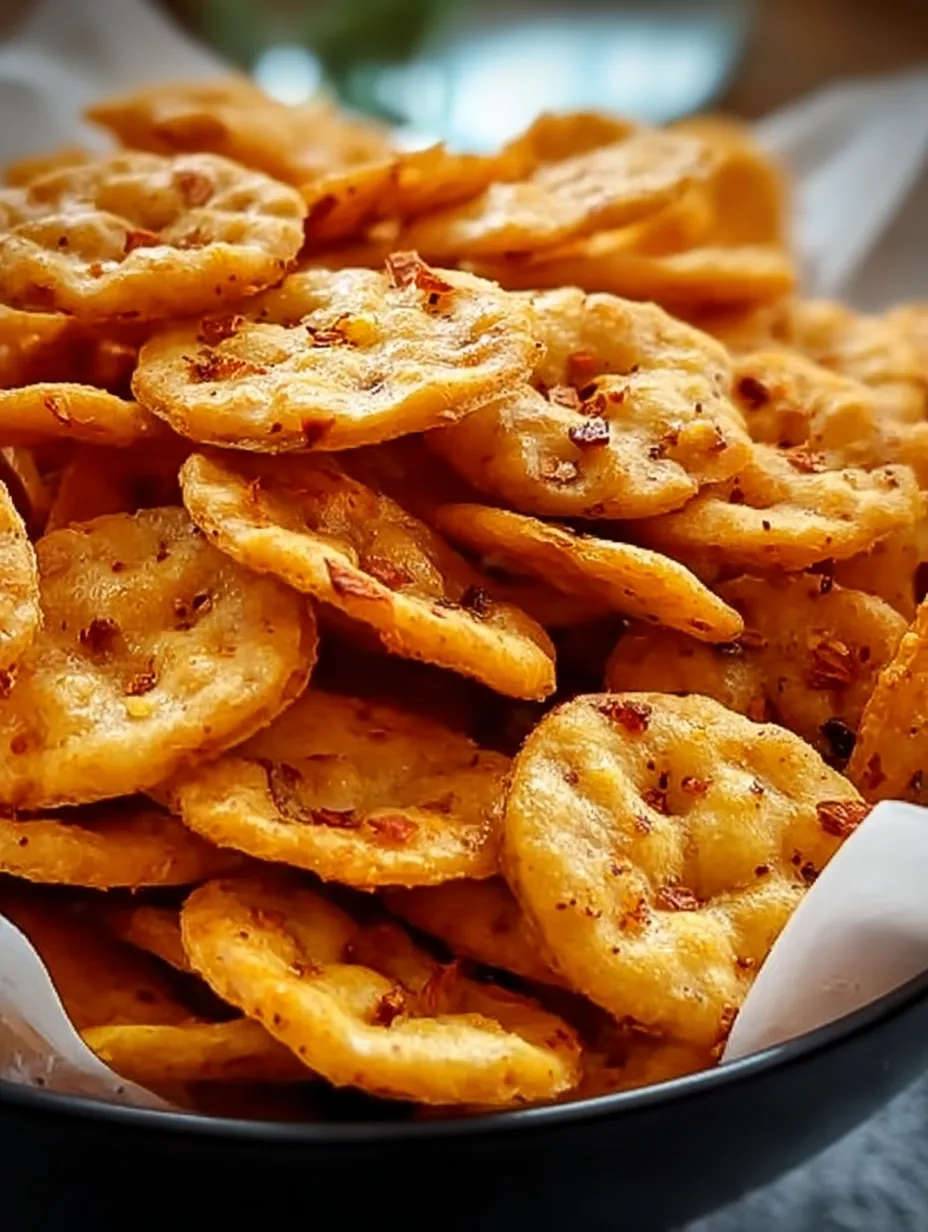 3-Ingredient Addictive Taco Crackers Snack