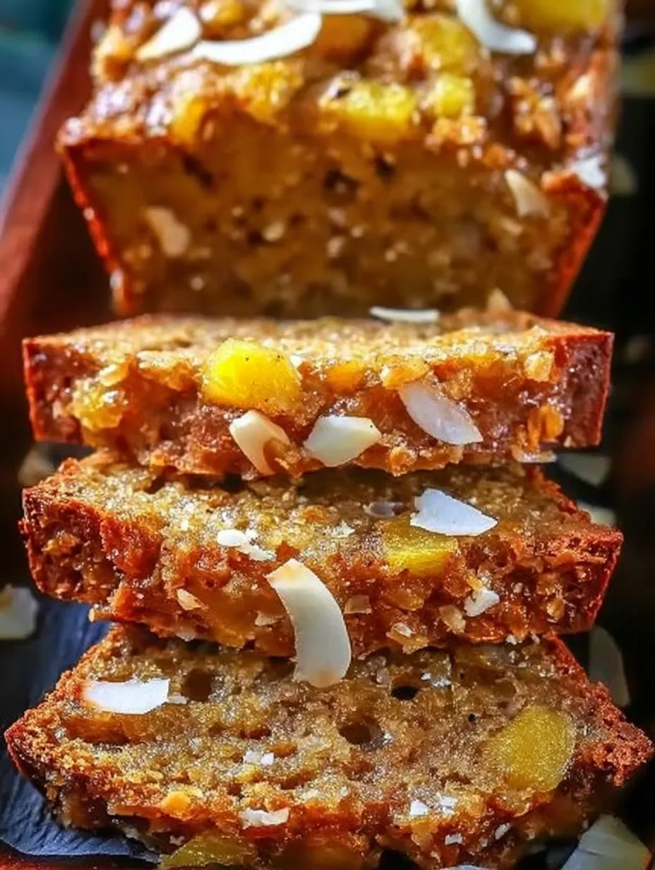 Banana Bread with Olive Oil, Almond Flour & Tropical Add-ins