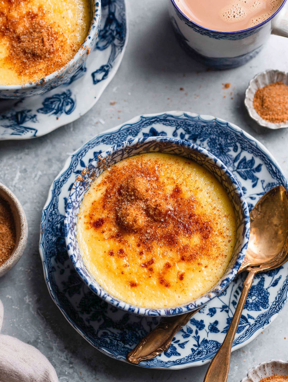 A bowl of food with a spoon in it.