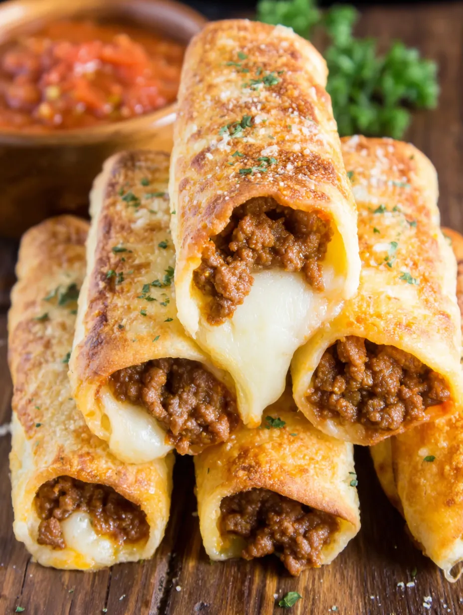 A plate filled with cheesy taco sticks.