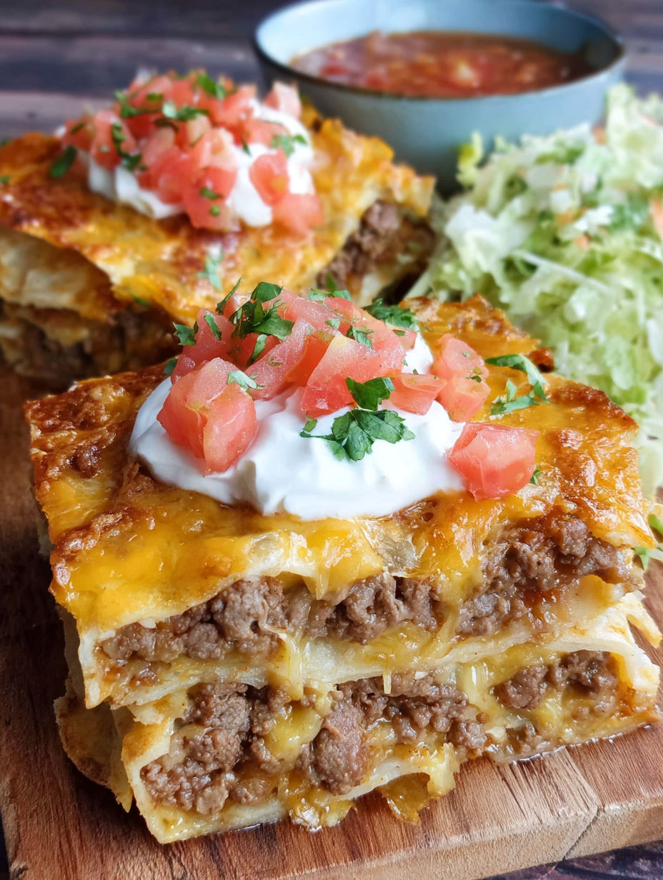 A close-up of a delicious burrito topped with tomatoes and lettuce.