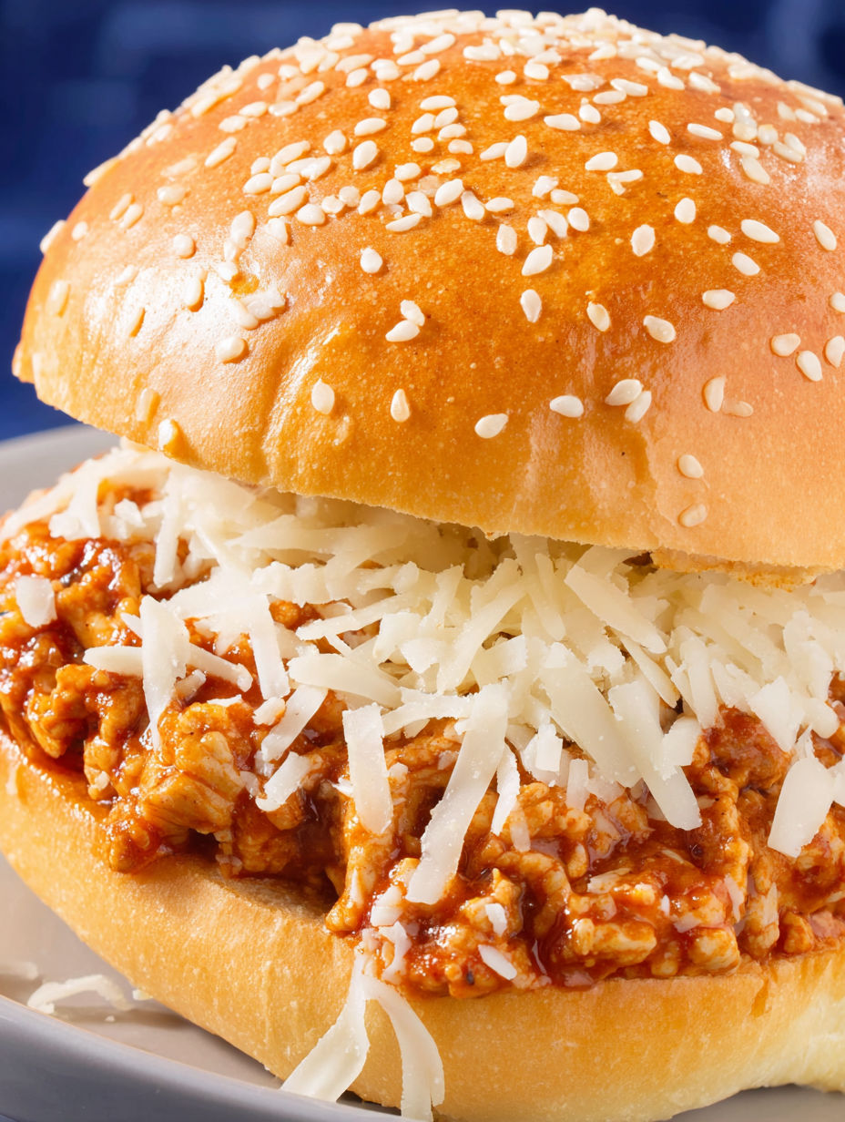 A burger with chili and cheese.