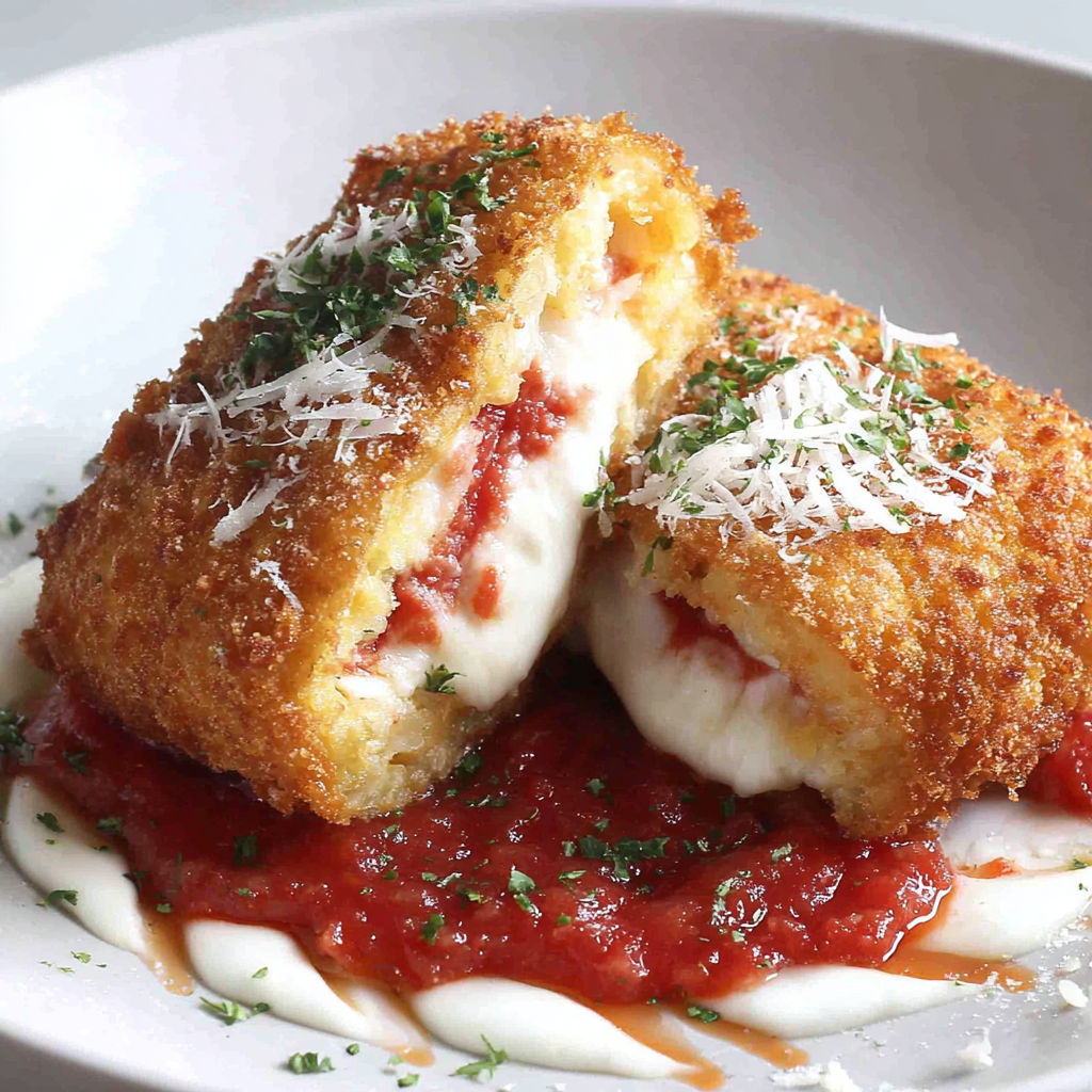 Air Fryer Lasagna Fritta.