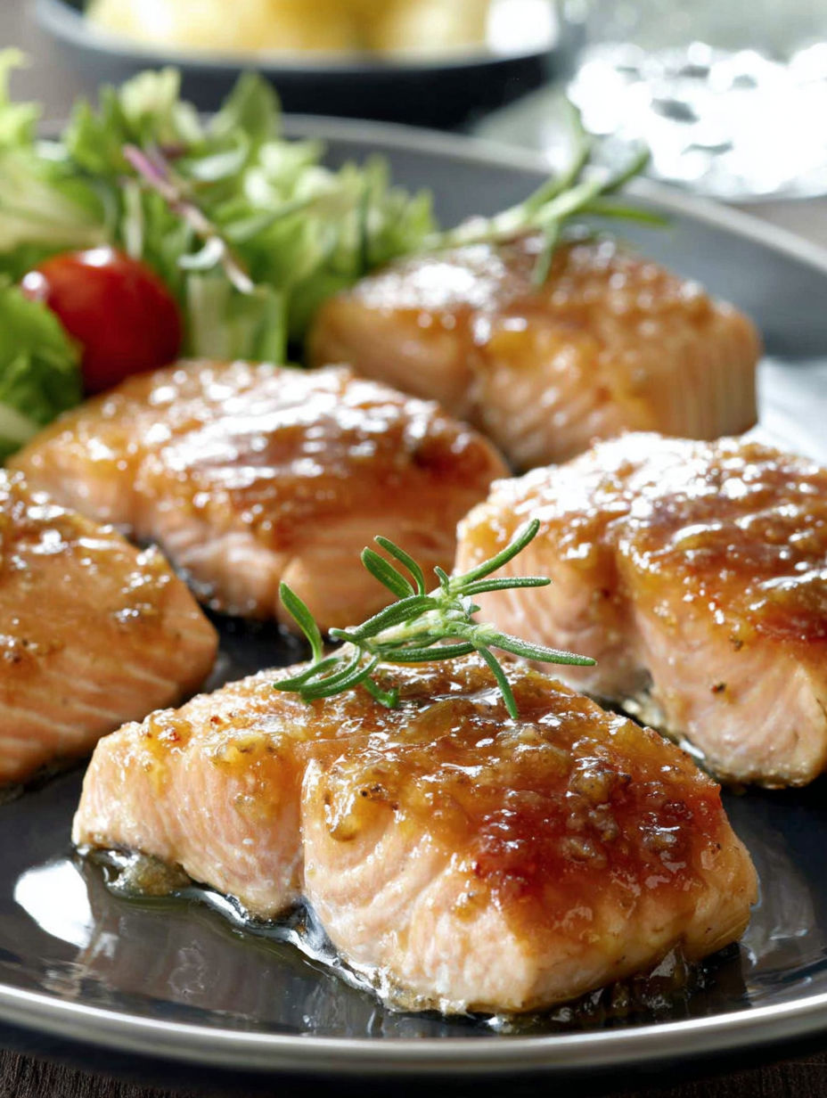 A plate of food with salad and fish.