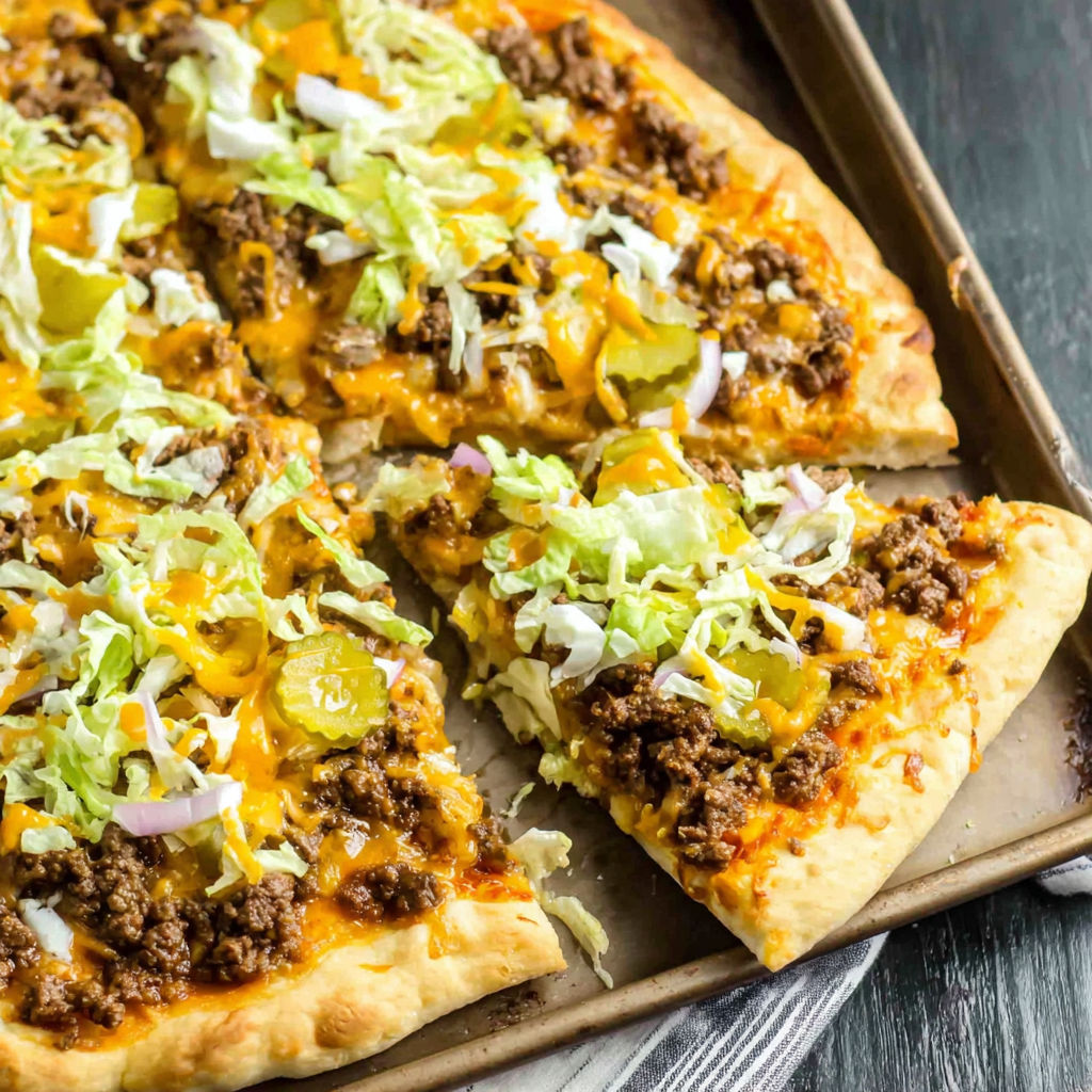 A slice of pizza with lettuce and cheese.