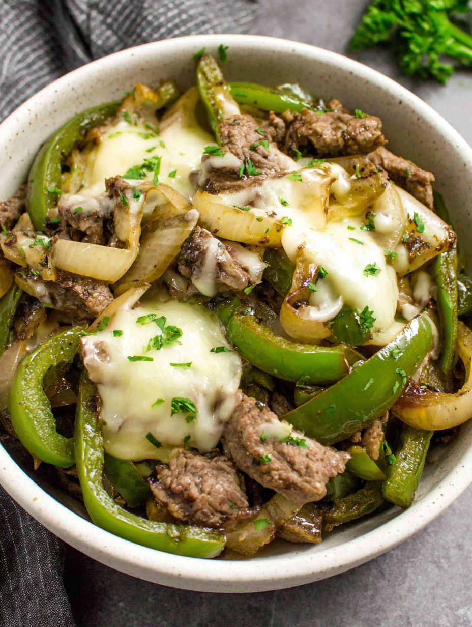 A bowl of meat and vegetables.
