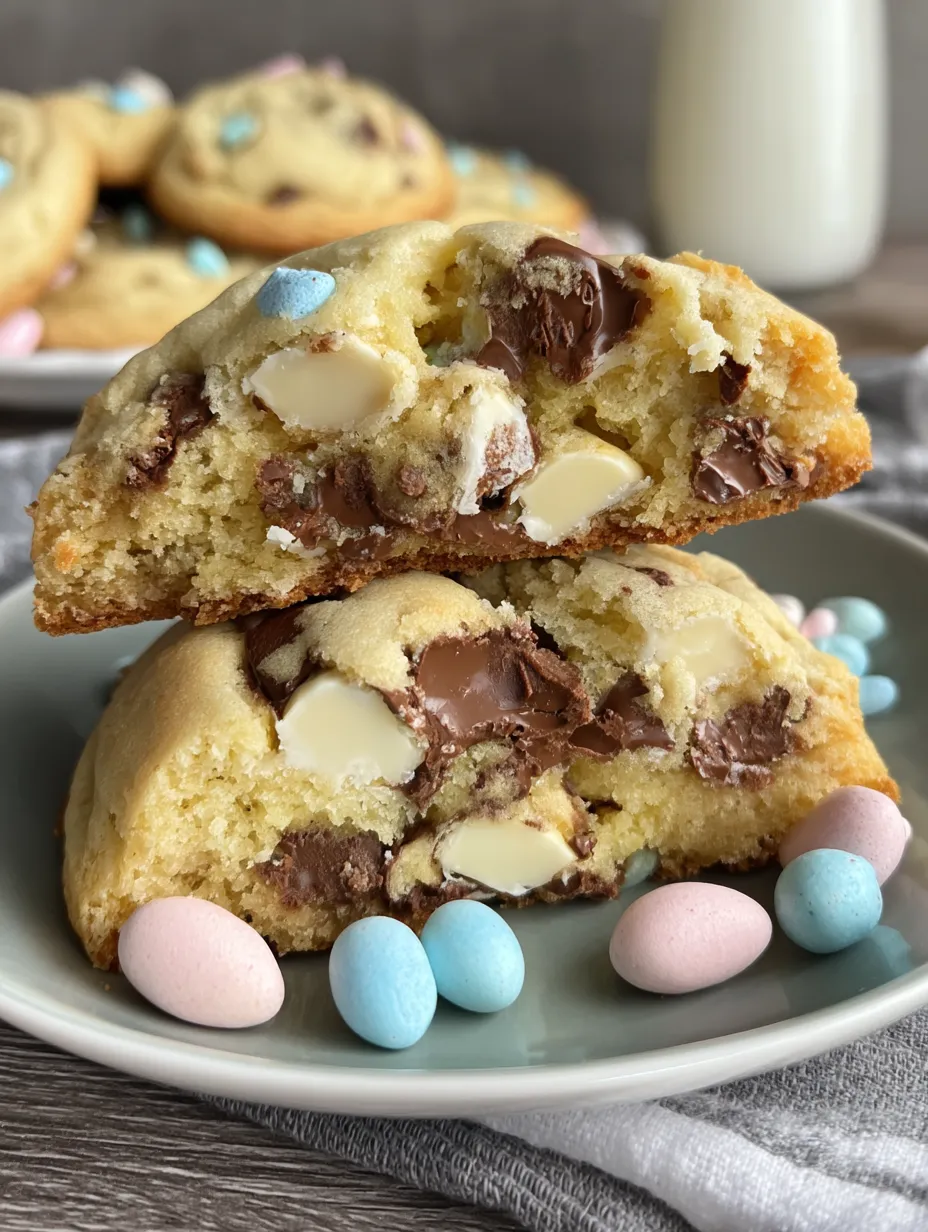 A plate of cookies with chocolate and white frosting.