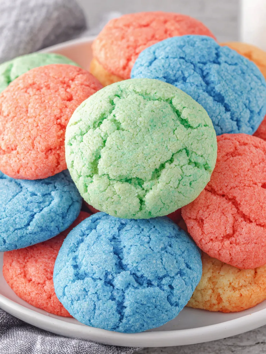A bowl of Jello cookies.