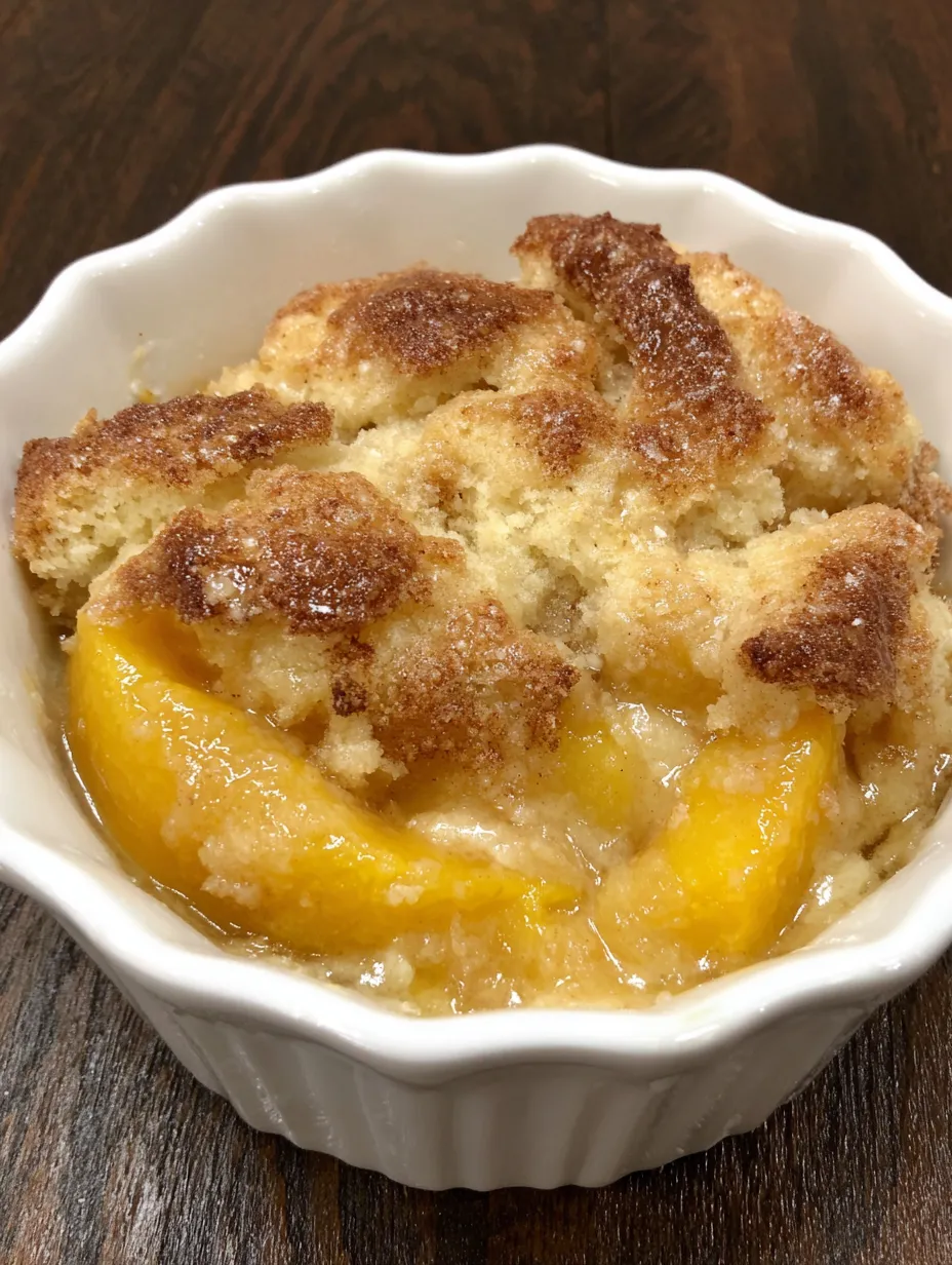 A white bowl filled with a dessert.
