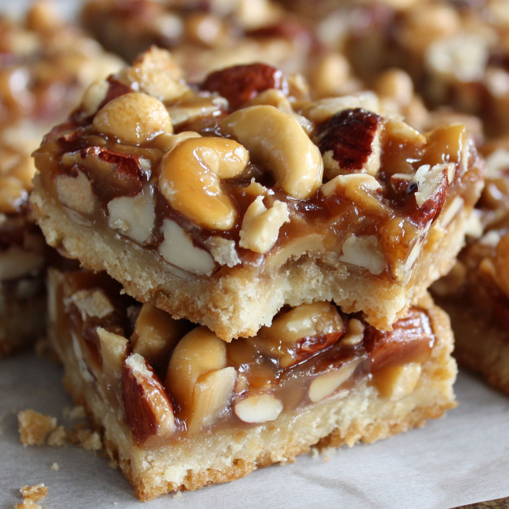 A close up of a delicious looking dessert.