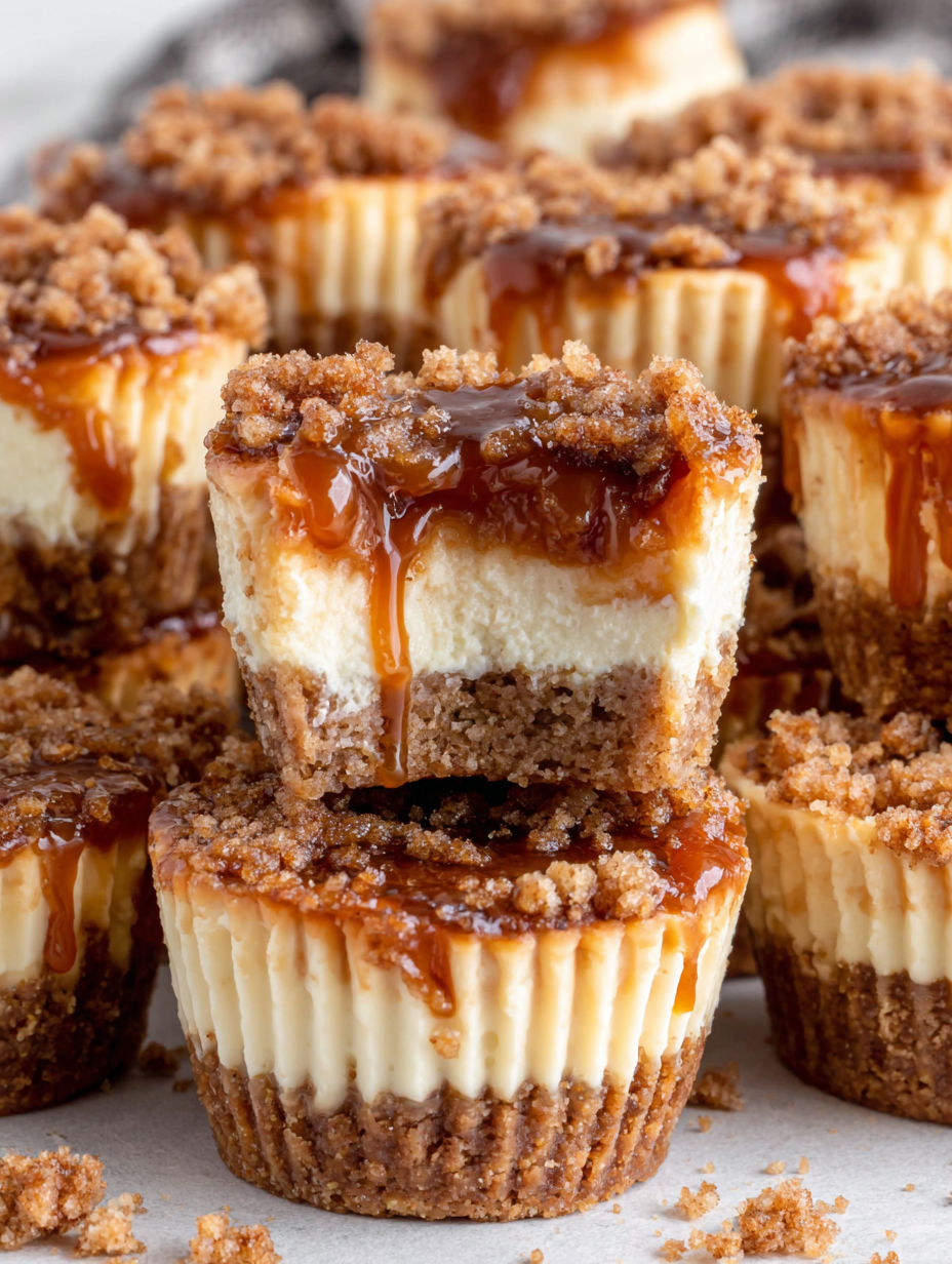 A close up of a cupcake with caramel drizzled on top.