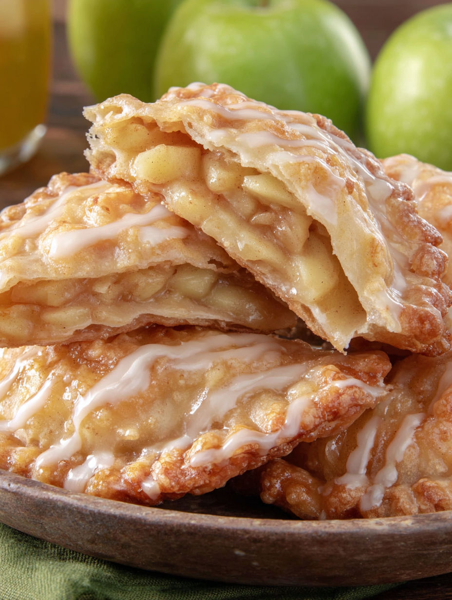 A pastry with a glaze on top.