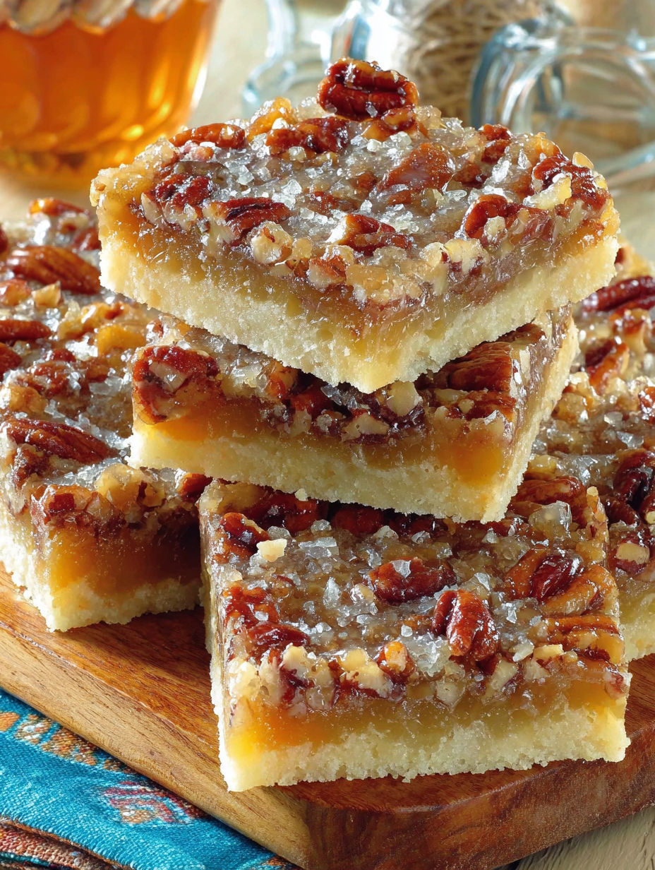 A close up of a dessert with a nut topping.