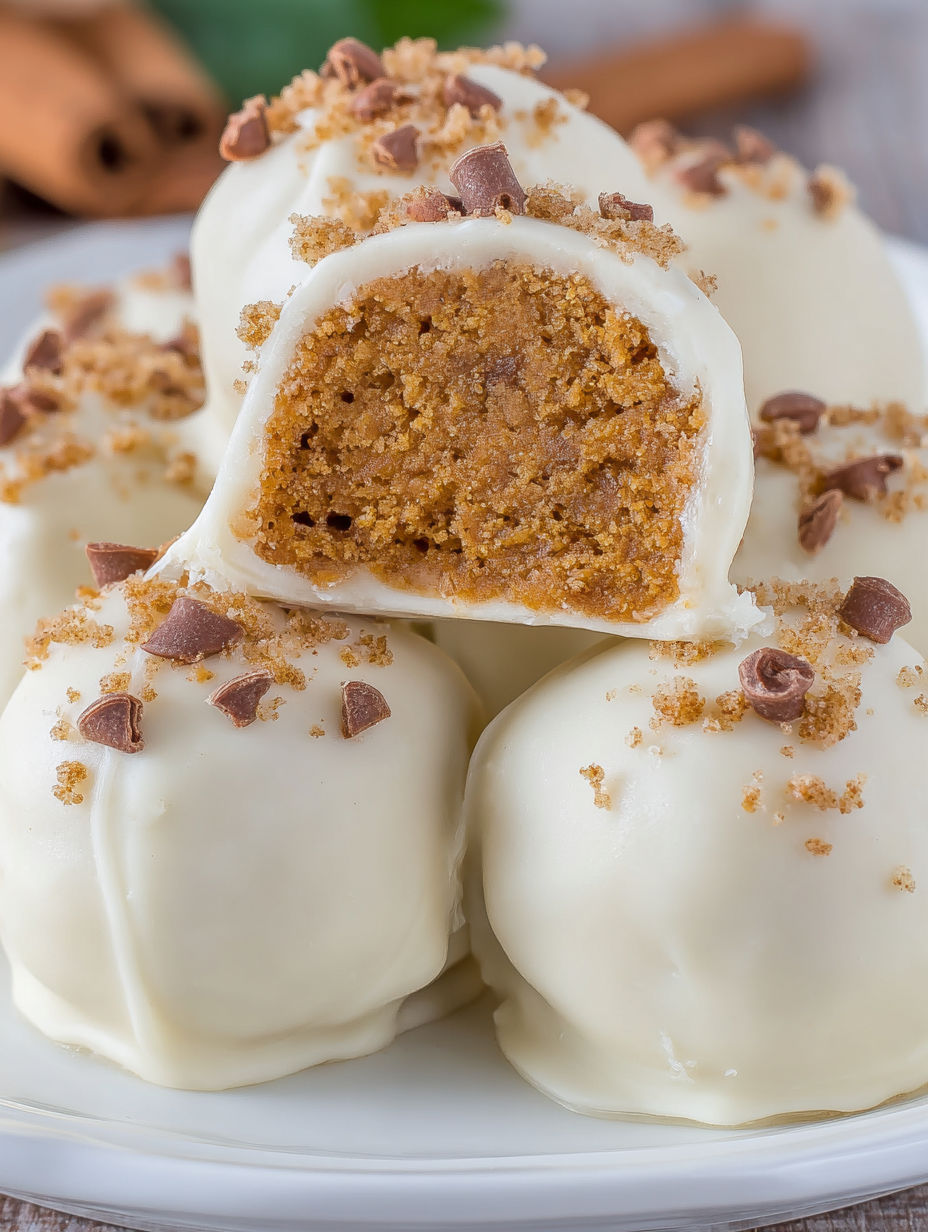A plate of white cake with chocolate chips on top.