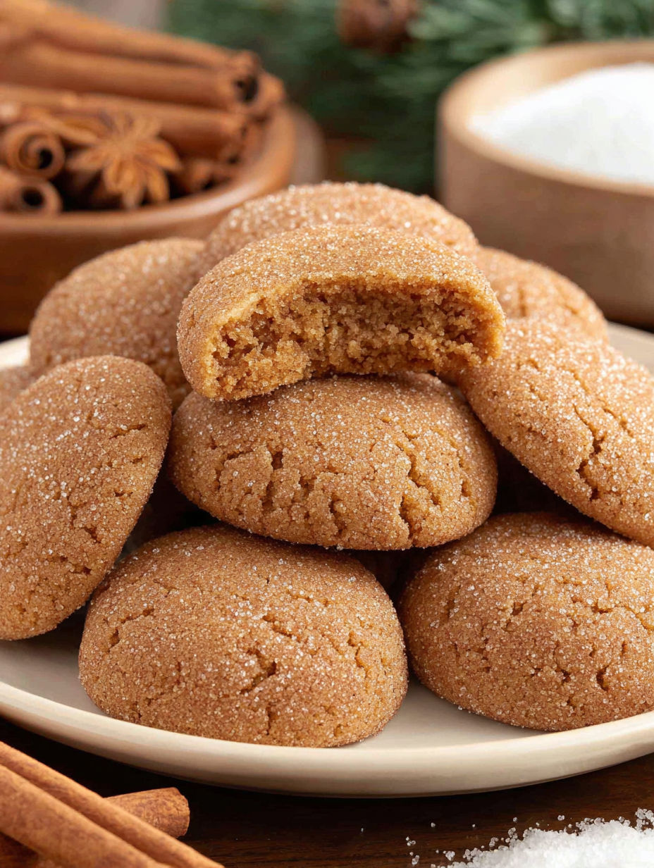 A plate of cookies with sugar on top.