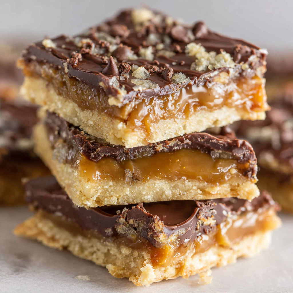 A stack of Ritz Cracker Toffee bars.