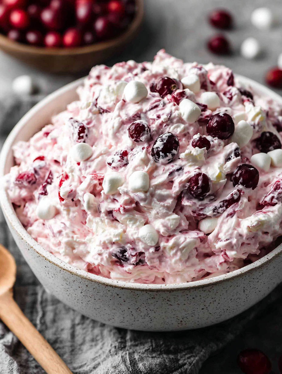 A bowl of whipped cream with berries on top.