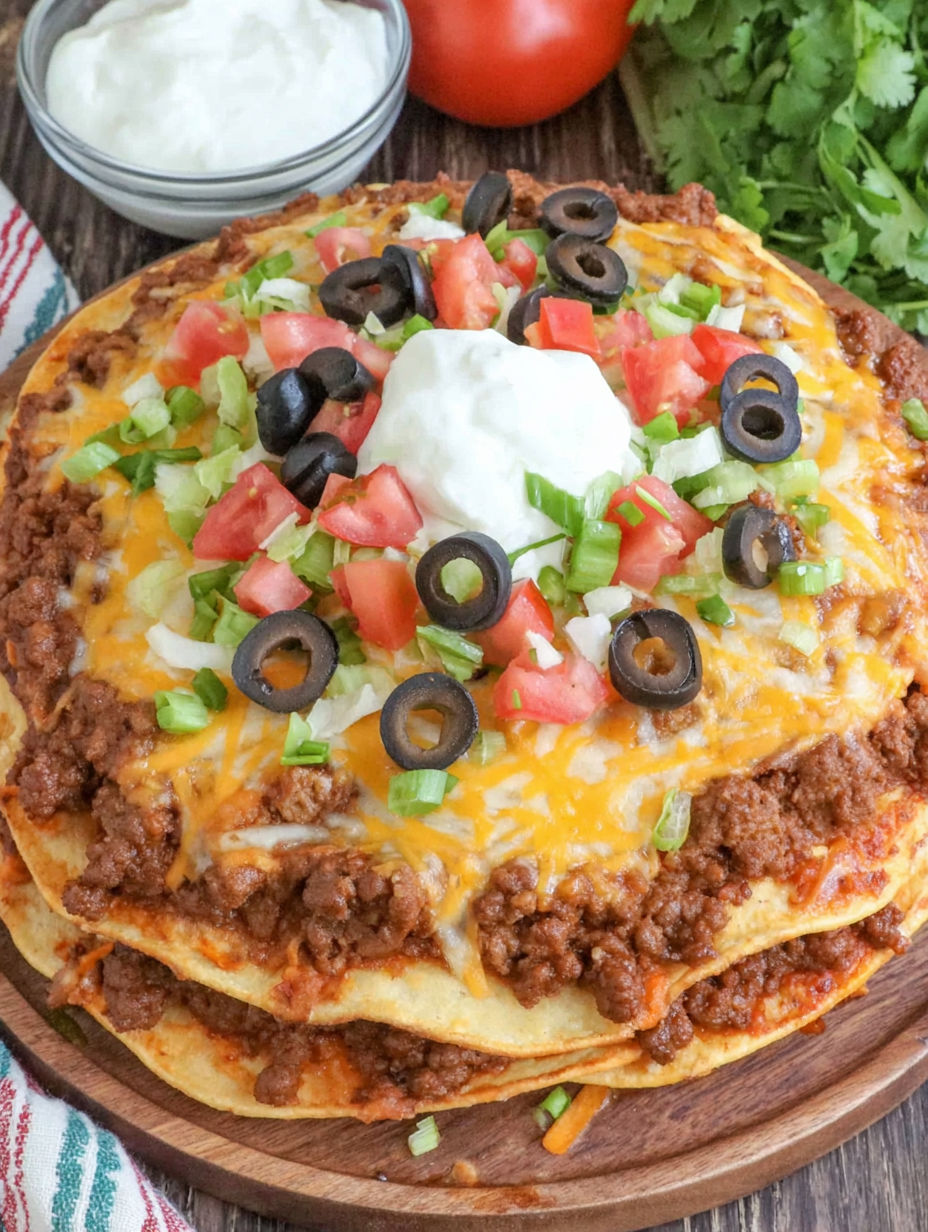 A delicious Mexican meal with a variety of toppings.