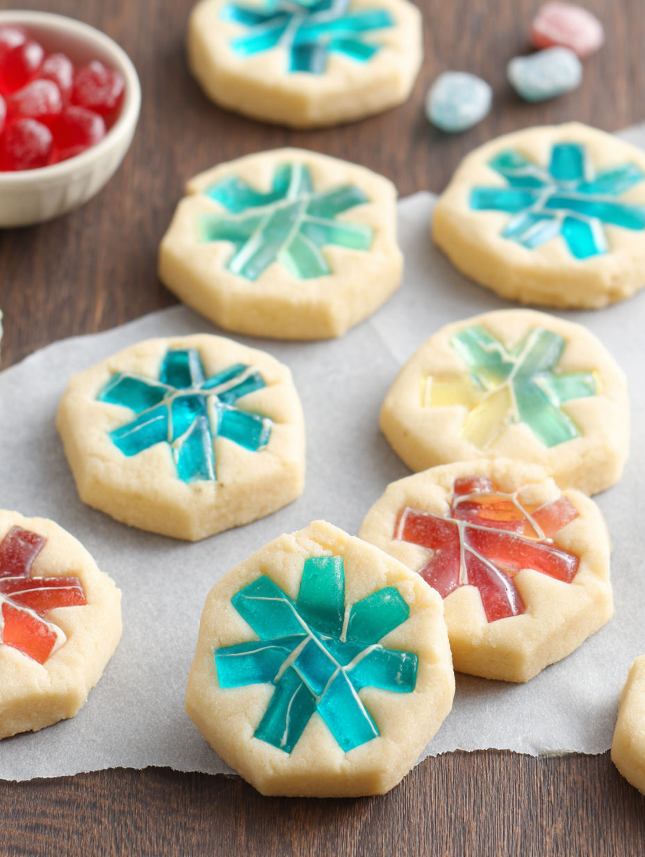 A cookie with a blue and yellow frosting.