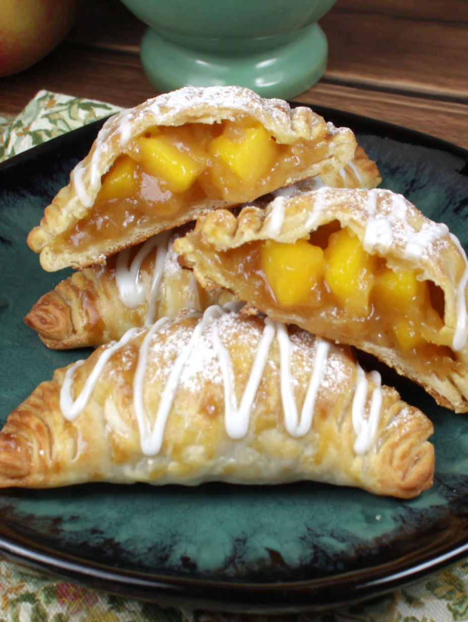 A plate of food with a pastry on it.