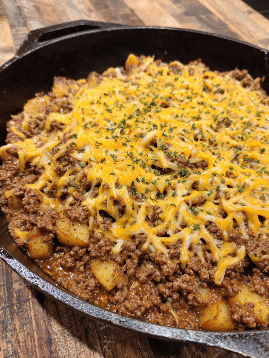 A close up of a delicious meal.