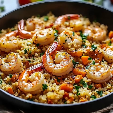 Cauliflower Fried Rice with Shrimp