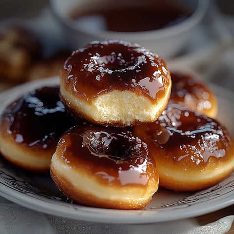Crème Brûlée Donuts: Soft, Pillowy, and Crunchy